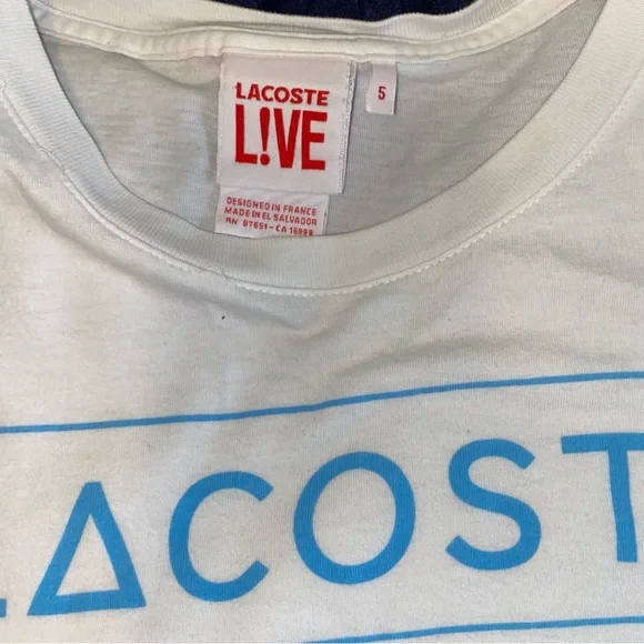Lacoste live t Shirt - Picture 3 of 4